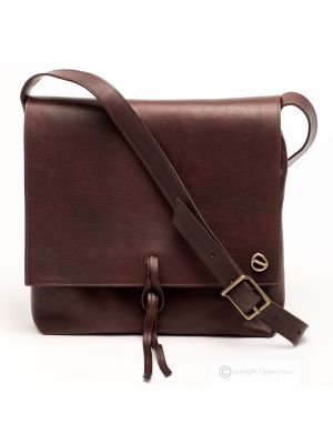 DAFNE Crossbody Bag Shoulder Bags handcrafted women's bag in real leather Brown