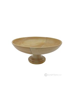 FRUIT BOWL in Teak marble centerpiece handmade decorative authentic natural stone