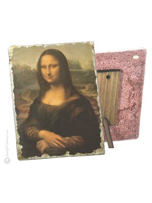 LA GIOCONDA table ornament decor in orphalese Made in Italy