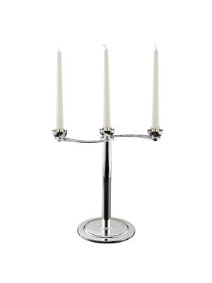 SOFFIO Candelabra Candle Holder Candelabrum Noble Metals Artistic Creation Handcraft Made in Italy