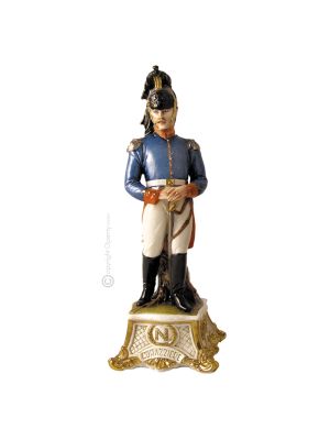 CORAZZIERE Statuette statue figure porcelain Capodimonte handmade Made in Italy exclusive