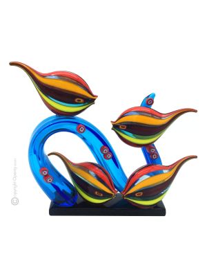 AQUARIUM Murano blown glass hand made authentic Made in Italy