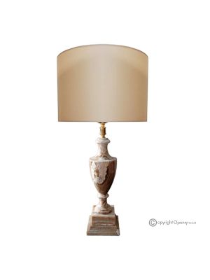 Ivory Onyx Marble LAMP, Authentic Natural Stone Lampshade, Luxury Decoration.