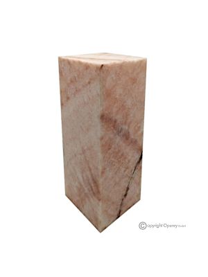 LAMP in pink onyx marble, made of natural stone, pure and authentic, handmade.