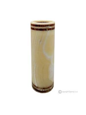 LAMP in onyx travertine marble, made of natural stone, pure and authentic, handmade.