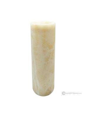 WHITE ONYX MARBLE PENDANT LAMP, made of natural stone, pure and authentic.
