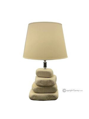 Marble Stone LAMP, lampshade in authentic natural stone, modern design, handmade.