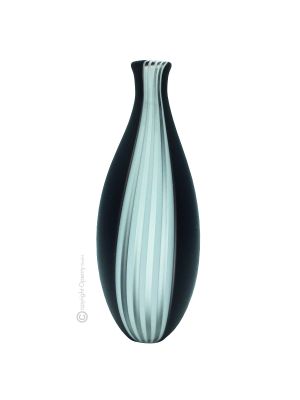 VASE CANNE Murano blown glass hand made authentic Made in Italy