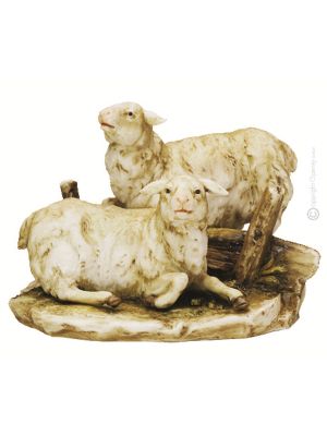 SHEEP  Statuette statue figure porcelain Capodimonte handmade made in Italy exclusive
