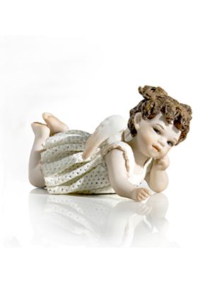 ADA ANGELO - Capodimonte porcelain, romantic angel for true connoisseurs.