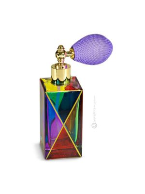 DELACROIX Perfume holder spray nebulizer atomizer authentic hand painted 24k gold-colour details