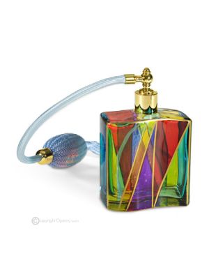 TAO Perfume holder spray nebulizer atomizer authentic hand painted 24k gold-colour details