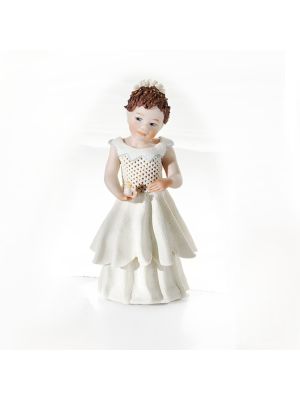 COMMUNION Romantic Capodimonte communion doll, pure sweetness.