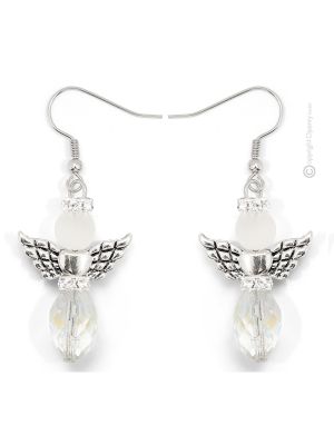 ORECCHINI ANGELO fashion jewellery Earrings handmade pearls in Murano-Venice glass authentic Made in Italy