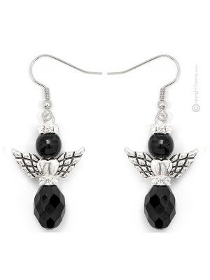 ORECCHINI ANGELO fashion jewellery Earrings handmade pearls in Murano-Venice glass authentic Made in Italy