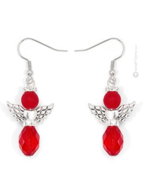 ORECCHINI ANGELO fashion jewellery Earrings handmade pearls in Murano-Venice glass authentic Made in Italy