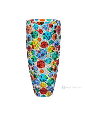LISBOA Authentic Hand Painted Modern Decorative Crystal Vase.