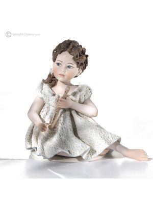 GAIA - Capodimonte, a refined art statuette in unparalleled porcelain.