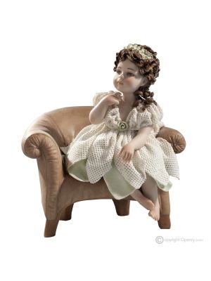 GIULIETTA Capodimonte porcelain doll, beauty that enchants and inspires.