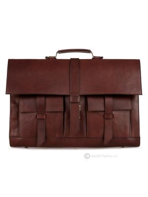 JACKIE Office bag Briefcase Work Bag business bag men's bag handcrafted in real brown leather
