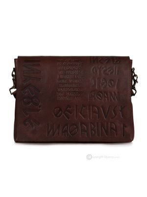 SHAKESPEAREIKU Crossbody bag men's bag handcrafted in real leather brown