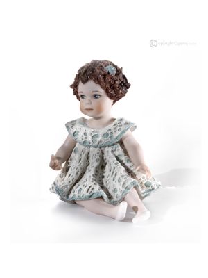 IRENE - Capodimonte, fine porcelain statuette, a rare piece of art.