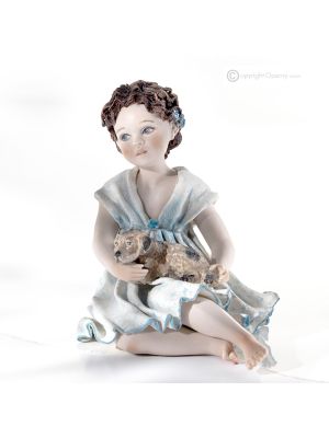 LAILA - Authentic Capodimonte, doll for classy collectors.
