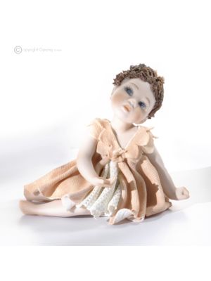 LICIA - Capodimonte statuette, Italian beauty in exclusive porcelain.