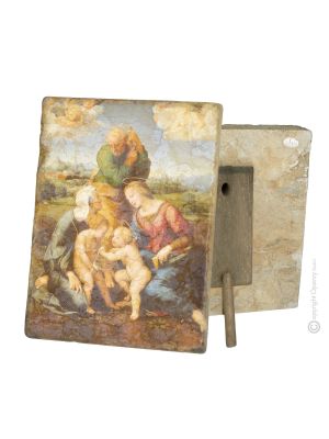 CANIGIANI HOLY FAMILY table ornament decor in marble Made in Italy