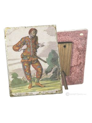 ARLECCHINO table ornament decor in orphalese Made in Italy