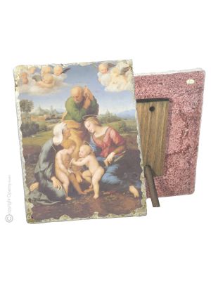 CANIGIANI HOLY FAMILY table ornament decor in orphalese Made in Italy