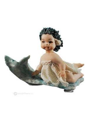 PEARL - Capodimonte statuette, romantic elegance in pure art porcelain.