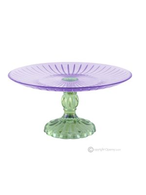 PRESTIGE Plate, centrepiece glass superior quality hand painted modern design.