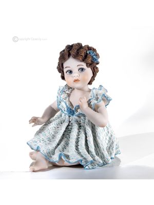 PRISCILLA - Capodimonte statuette, Italian beauty in exclusive porcelain.