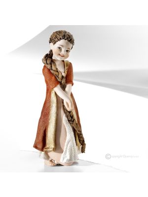 RAPPENZELLO Fairytale porcelain doll, romantic and classy.