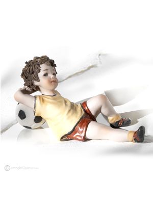 TIME-OUT - Handcrafted porcelain piece, doll for collectors.