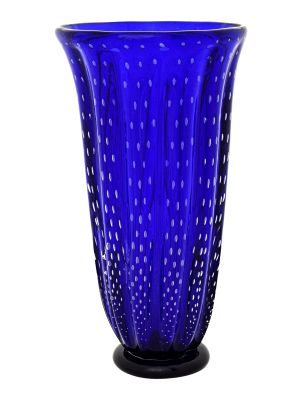 VASO BOLLE Murano Vase Glass Classic Decor Venice Made in Italy Handmade