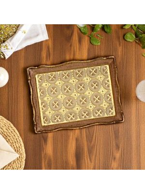 Handcrafted wooden work, embellished with 24K gold leaf and created in the heart of Florence.