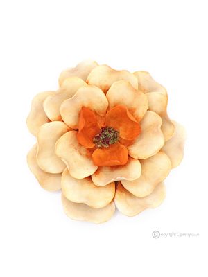 DALIA – Hanging flower in Capodimonte porcelain, handmade, high quality