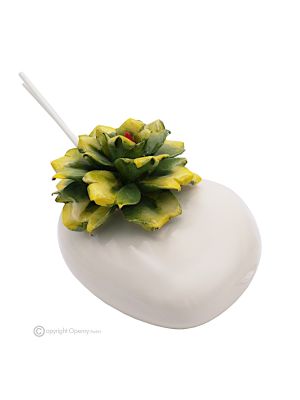 SIRACUSA – Air freshener, room diffuser, Capodimonte ceramic, handmade