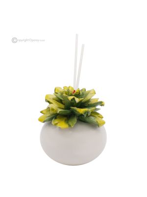 SIRACUSA – Air freshener, room diffuser, Capodimonte ceramic, handmade