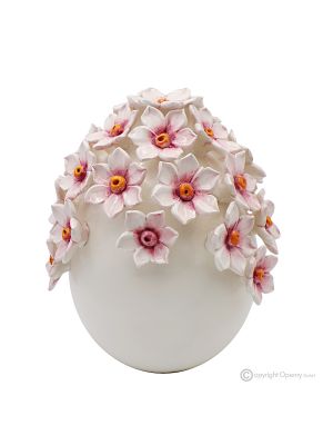 UOVO – Centerpiece table decoration, fine Capodimonte ceramic, handmade