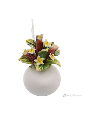 STELLA – Fragrance diffuser, room fragrance, Capodimonte ceramic, handmade