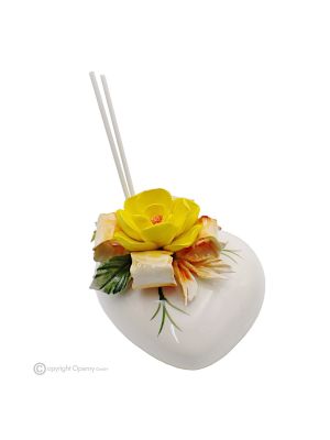 TEA – Fragrance, room diffuser, Capodimonte ceramic, handmade