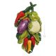 VEGETABLES Wall decorative object to hang artistic ceramic