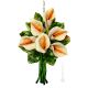 BOUQUET Wall decorative object to hang artistic ceramic