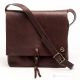 DAFNE Crossbody Bag Shoulder Bags handcrafted women's bag in real leather Brown