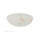 Bowl, iris onyx marble, decorative centerpiece, handmade in Italy, authentic stone.