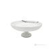 FRUIT BOWL in Bianco Ibiza marble, original handmade decorative centerpiece, natural stone.