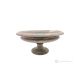 FRUIT BOWL in Rosso Prezioso marble, original handmade centerpiece, authentic natural stone.